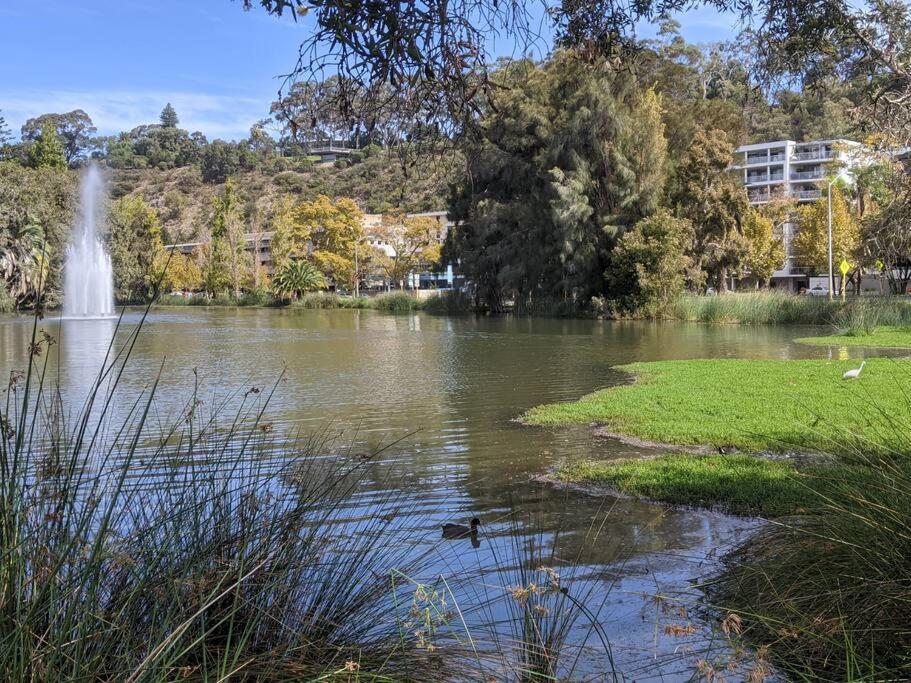 City & Lakeside With Free Parking, Pool And 10 Mins Walk Into The City Perth Exterior foto
